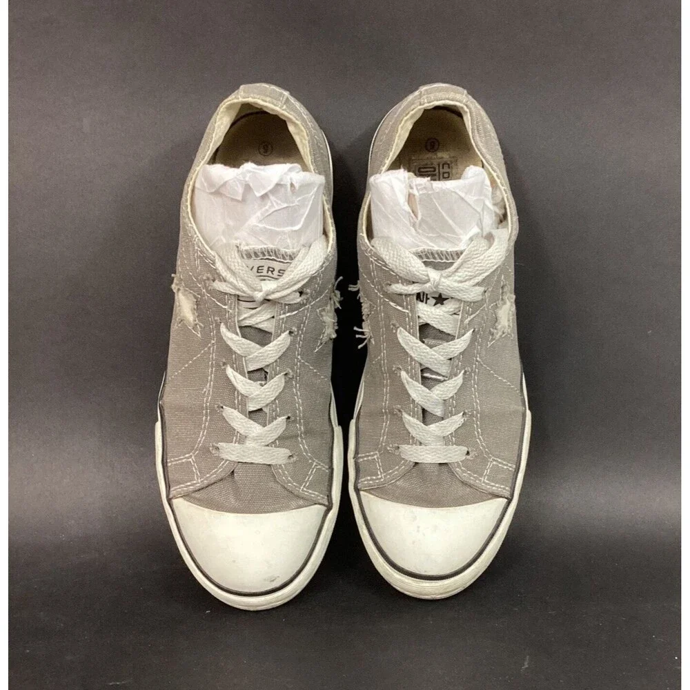 Converse One-Star - Junior's Sz 5 - Brown/Gray - Low Skate Shoes - 603653FT